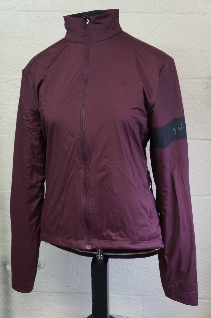 Rapha Classic Winter Windblock Cycling Jersey Men's Size Medium Burgundy Size M